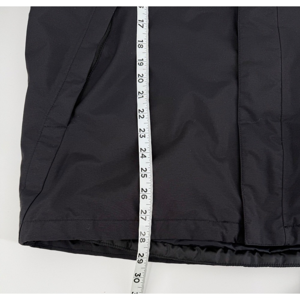 The North Face Mens DryVent Insulated Hooded Jacket Black Wiremax Logo Large - Picture 11 of 12